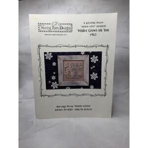 Waxing Moon Designs Cross Stitch Moon-Lite Design Winter Grows On You ML7